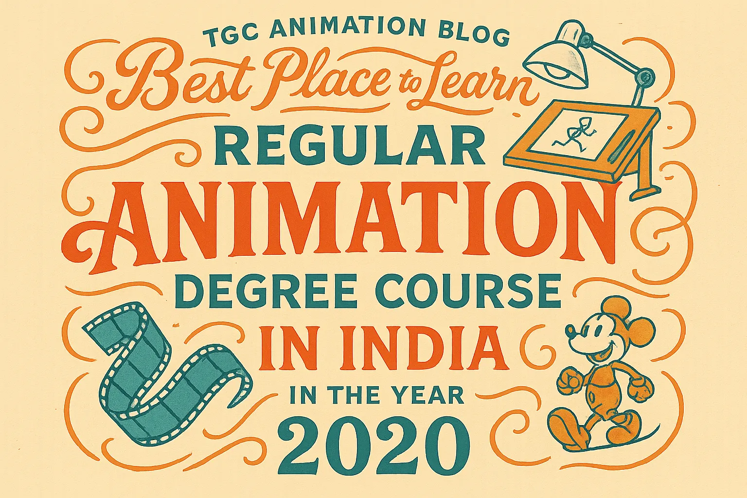 Best place to learn Regular Animation degree course in India in the year 2020